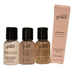 Philosophy: Amazing Grace Travel Set For Bath And Body